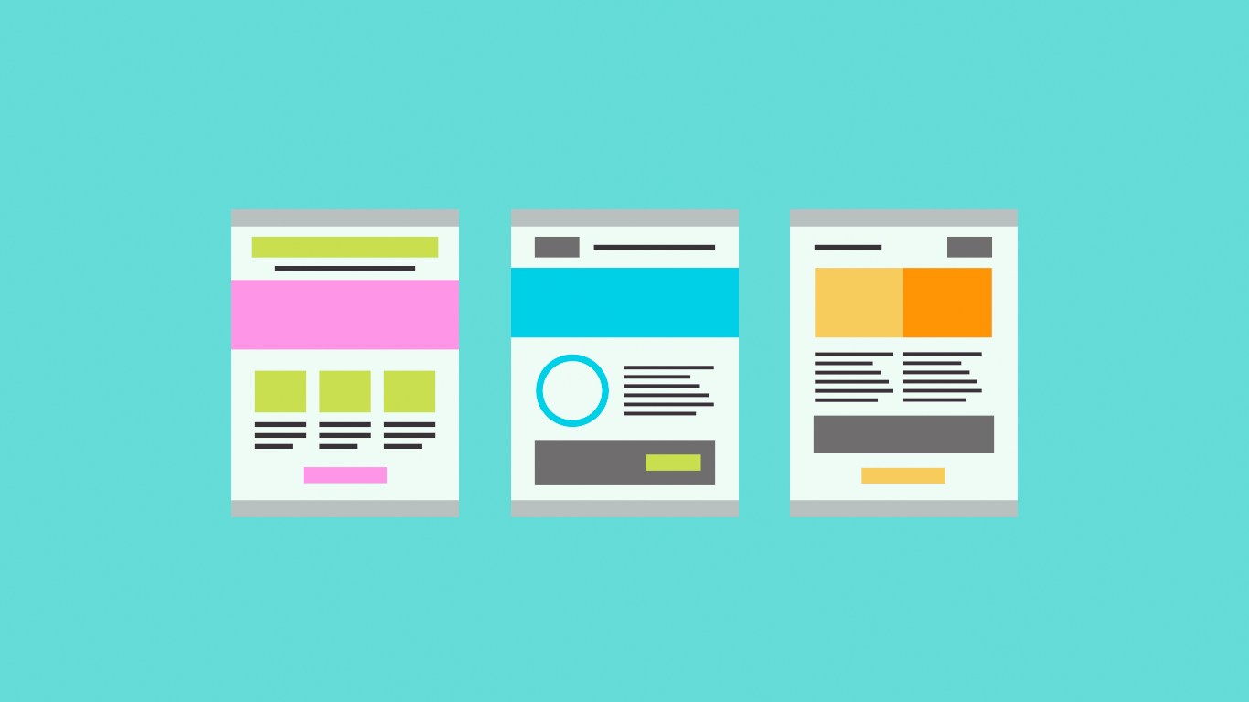 Templates gratuitos para Landing Page Blog da Treina